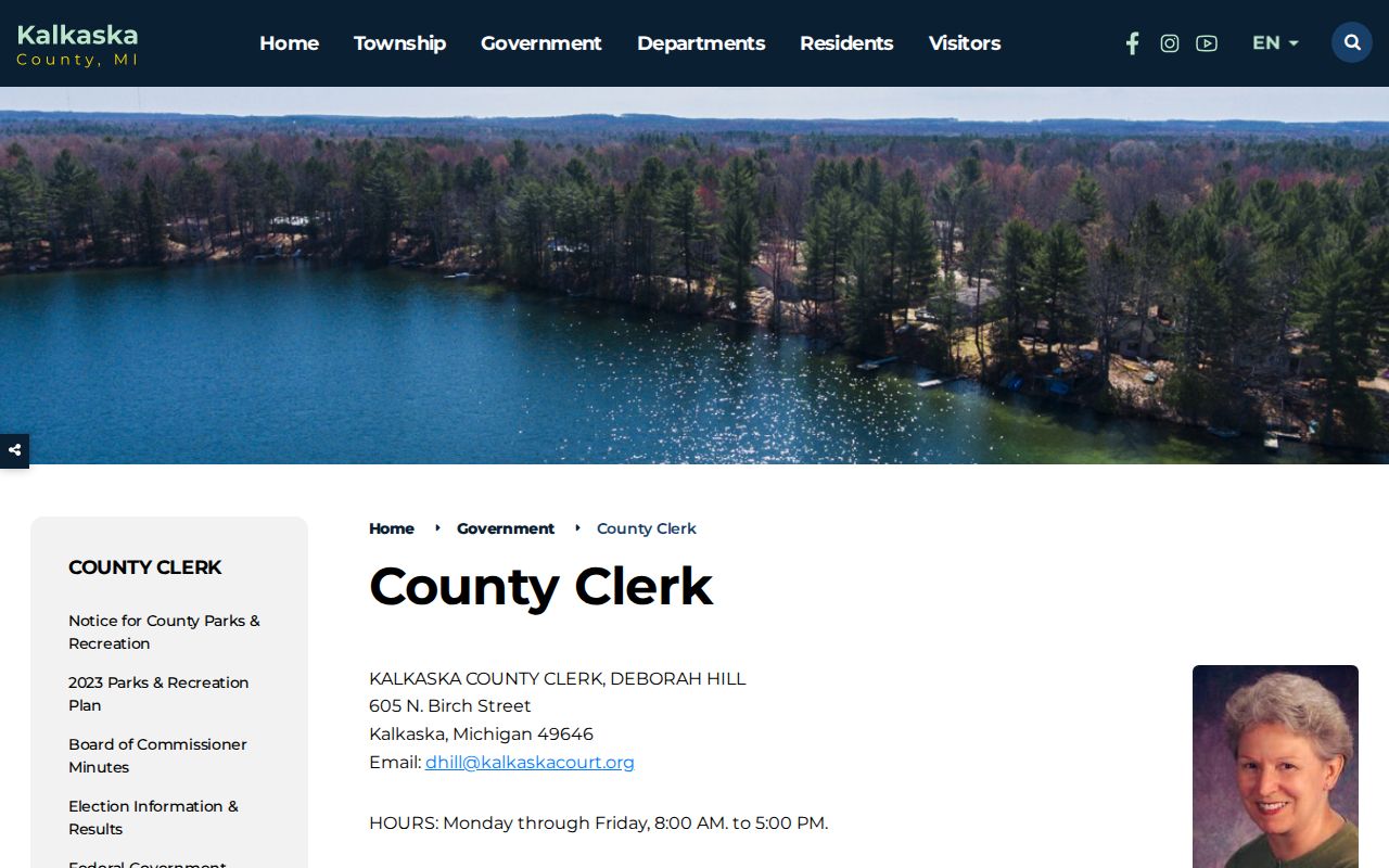 Kalkaska County criminal history Clerk records since 1871